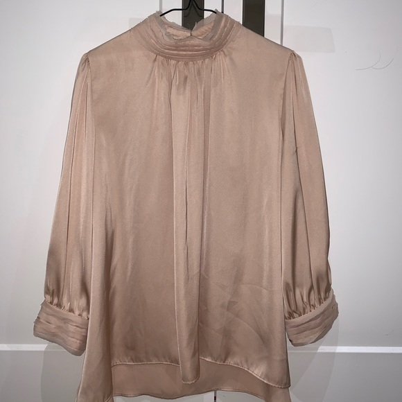 Zara Mock-Neck Blouse😍 - Picture 3 of 8